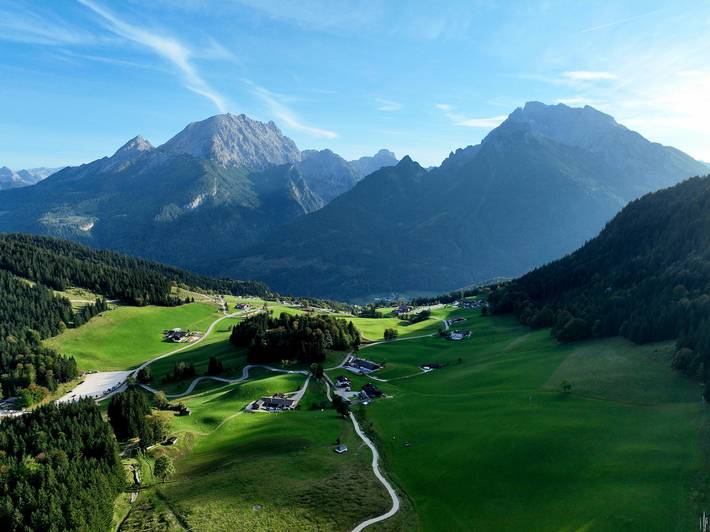 Ferienwohnung für 4 Personen, mit Balkon und Terrasse sowie Garten in Ramsau bei Berchtesgaden - 4
