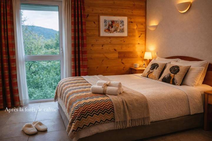 Hôtel pour 2 personnes, avec sauna ainsi que vue et terrasse à Celles-sur-Plaine - 4