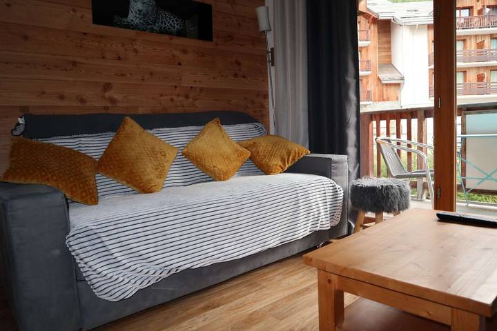 Gîte pour 8 personnes, avec balcon et piscine à Les Orres - 4