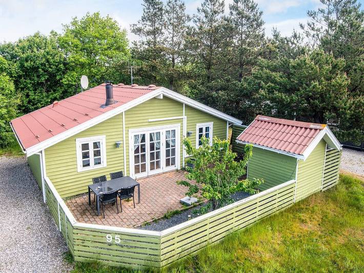 Vakantiehuis voor 4 personen, met balkon/terras, met huisdier in Bork Havn