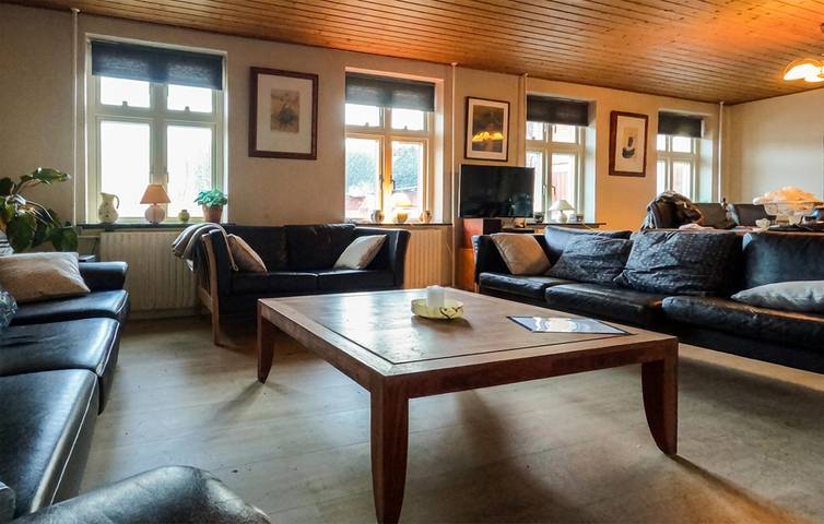 Ferienhaus für 7 Personen mit Terrasse in Råbylille Strand, Vordingborg und Umgebung