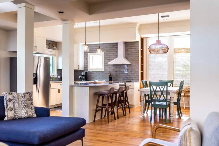 Vacation house for 15 people, with terrace and yard as well as pool in Pensacola Beach