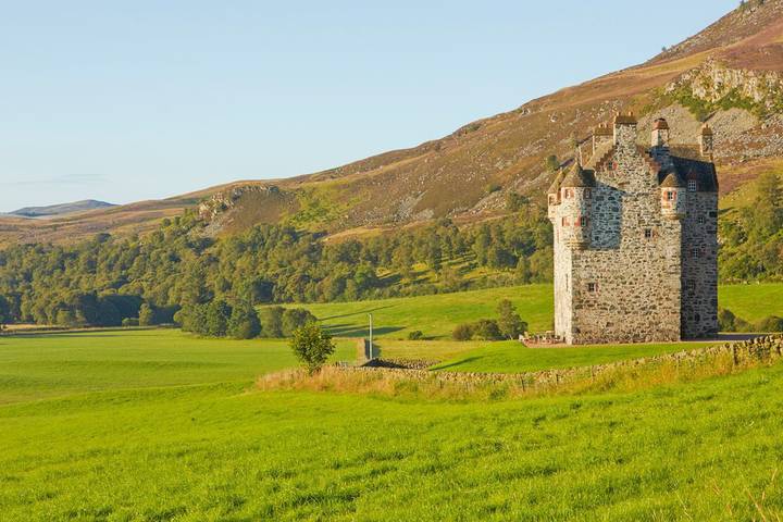 Château pour 16 personnes, avec jardin dans Écosse
