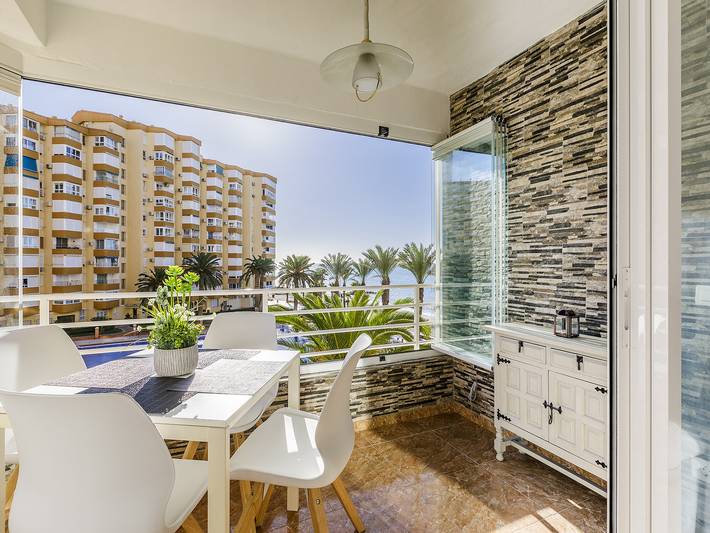 Studio für 2 Personen, mit Terrasse und Pool in Algarrobo - 3