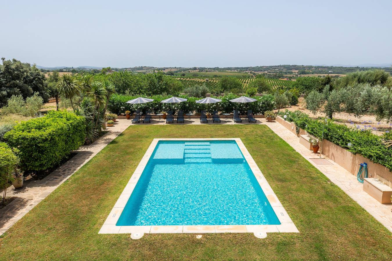 Casa de vacaciones 'Can Corem De Son Moix' con vistas a la montaña, Wi-Fi y aire acondicionado in Manacor, Mallorca Este