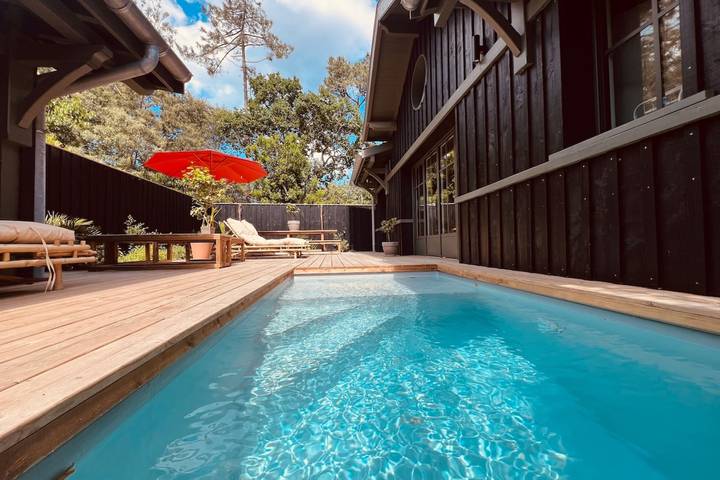 Villa pour 8 personnes, avec piscine et jardin, animaux acceptés à Lège-Cap-Ferret - 4