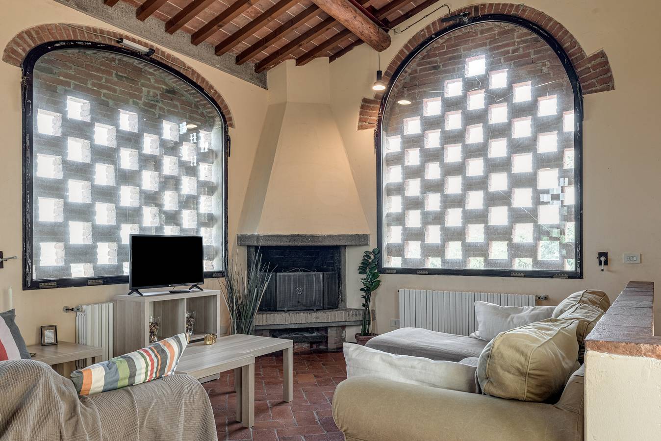 Ganze Wohnung, Apartment 'Il Poderaccio Vecchio' mit Gemeinschaftspool, Wlan und Klimaanlage in Scandicci, Florenz Provinz