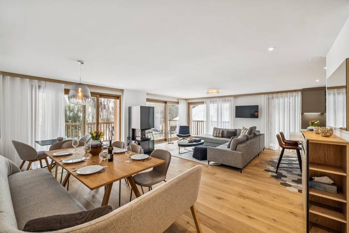 Gîte pour 13 personnes, avec terrasse ainsi que sauna et jacuzzi dans Grimentz - 3