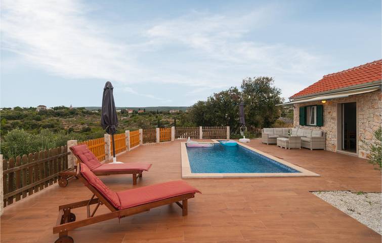 Ferienhaus für 4 Personen, mit Terrasse und Pool sowie Garten auf Brac - 4