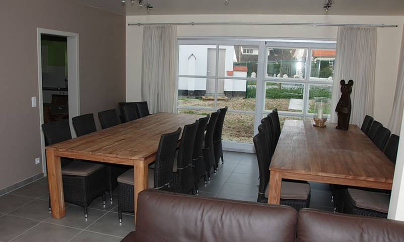 Strandhaus für 24 Personen, mit Terrasse und Sauna sowie Garten in Belgien - 4
