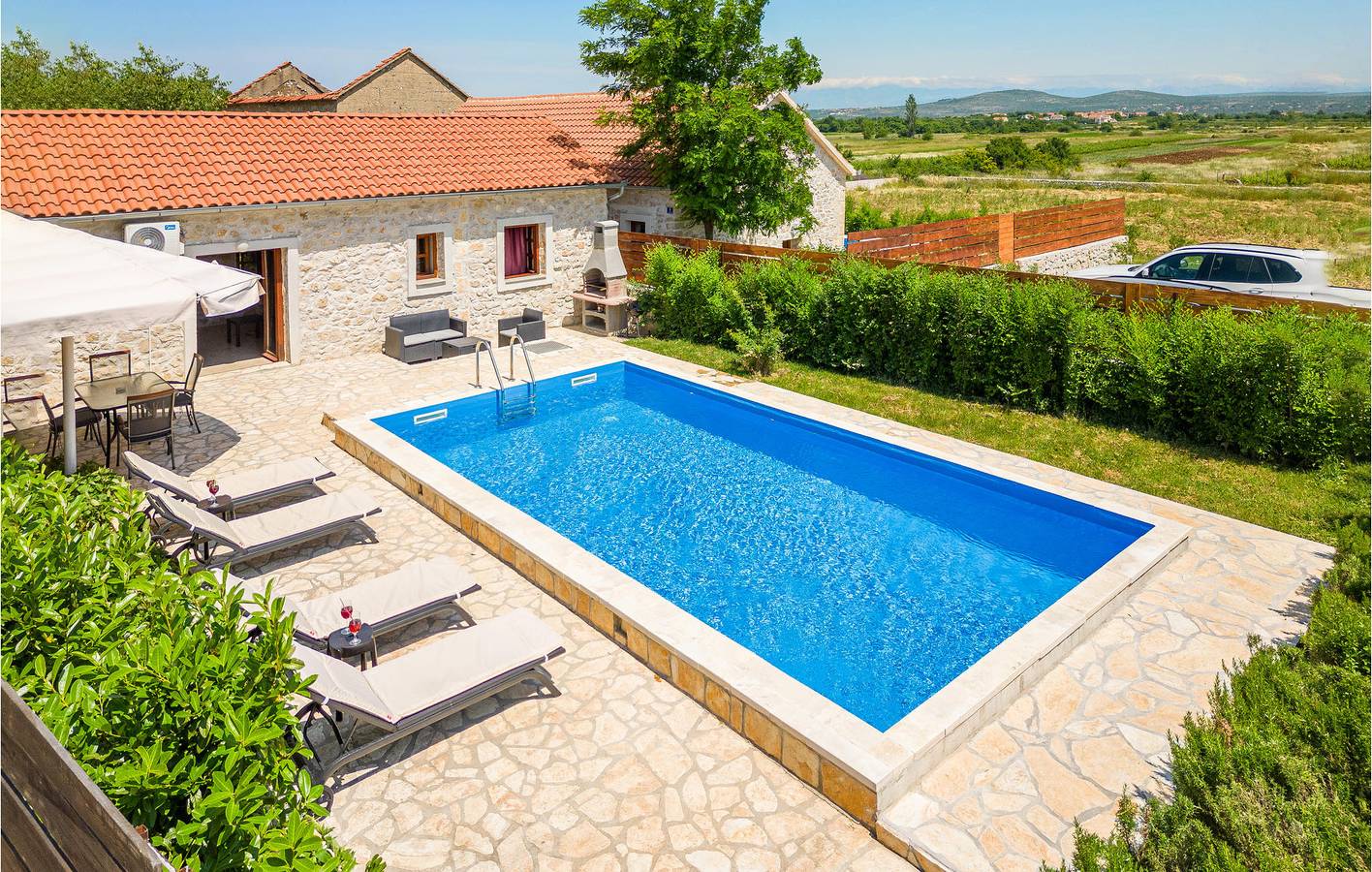 Ferienhaus für 4 Personen mit Terrasse in Grad Benkovac, Zadar