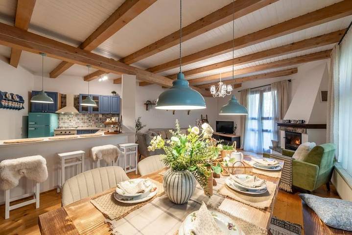 Willa dla 8 osób, z widok i taras oraz ogród w Słowacja