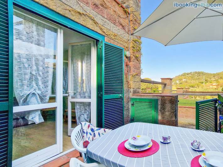 Location de vacances pour 4 personnes, avec jardin à Bagnaia