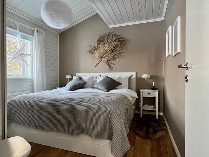 Location de vacances pour 6 personnes, avec Jacuzzi et Terrasse ainsi que Jardin et Sauna à Lulea
