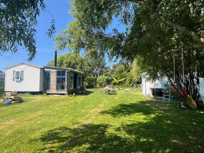 Camping pour 6 personnes, avec Terrasse et Jardin