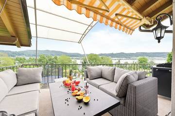 Ferienwohnung für 8 Personen, mit Garten und Sauna am Bodensee (Schweiz)