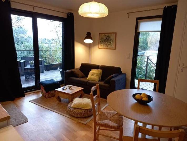 Location de vacances pour 4 personnes, avec jardin ainsi que vue et piscine à Vence - 3