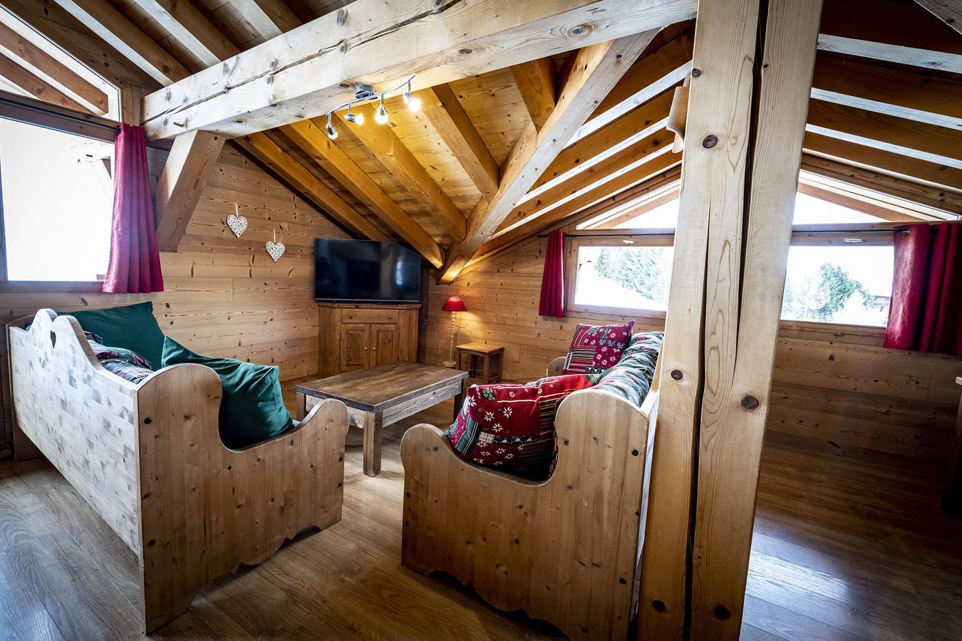 Chalet spacieux · Au pied des pistes · Accès jacuzzi - Pl-Mco-C in La Plagne, La Plagne-Tarentaise