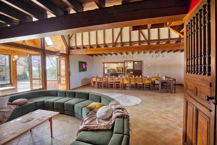 Villa pour 30 personnes, avec jardin et piscine dans la Sarthe - 4