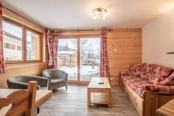 Gîte pour 8 personnes, avec terrasse, animaux acceptés dans Val-Cenis