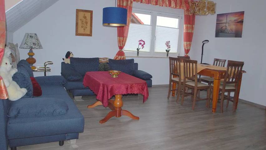 Ferienwohnung für 6 Personen, mit Balkon in Mühlhausen - 3