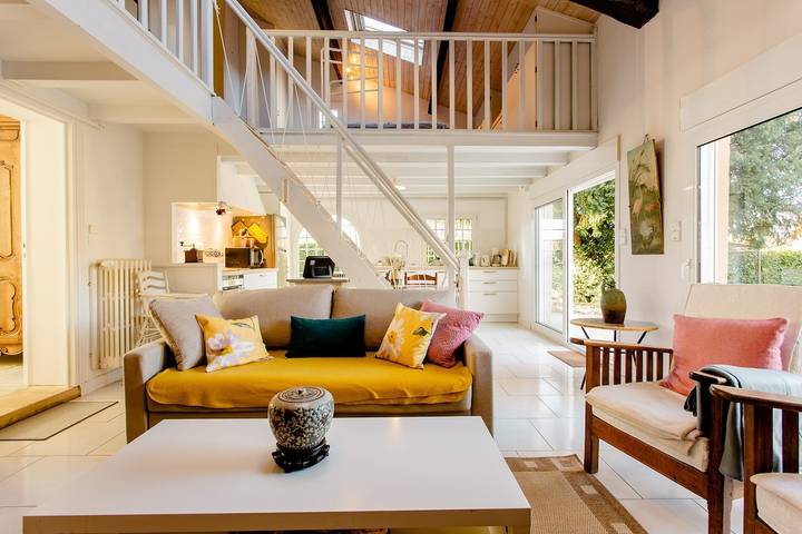 Gîte pour 6 personnes, avec terrasse et jardin