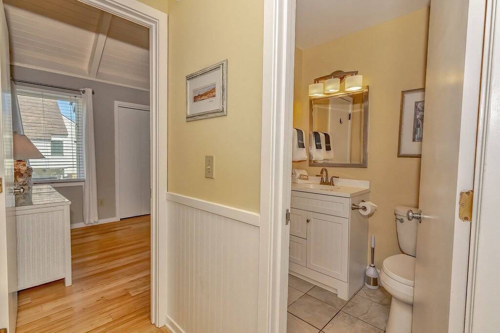 Ocean view villa with 2 decks and 2 golf carts; next door to Bhi Club in Cape Fear, Bald Head Island