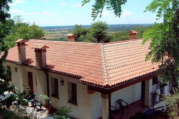 Gîte pour 6 personnes, avec jardin, animaux acceptés à Cinto Euganeo