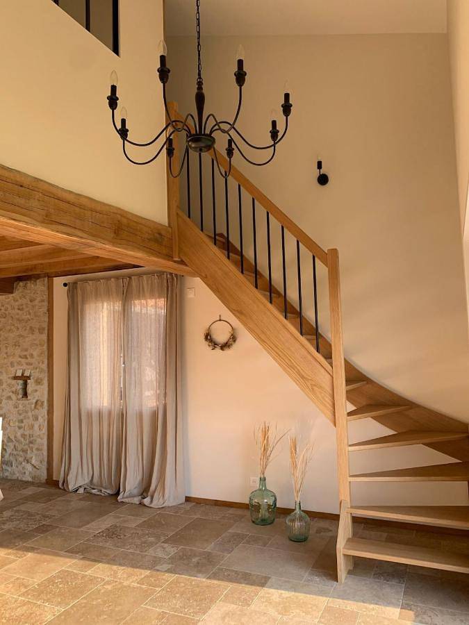 Location de vacances pour 4 personnes, avec terrasse ainsi que jardin et vue à Saint-Prouant