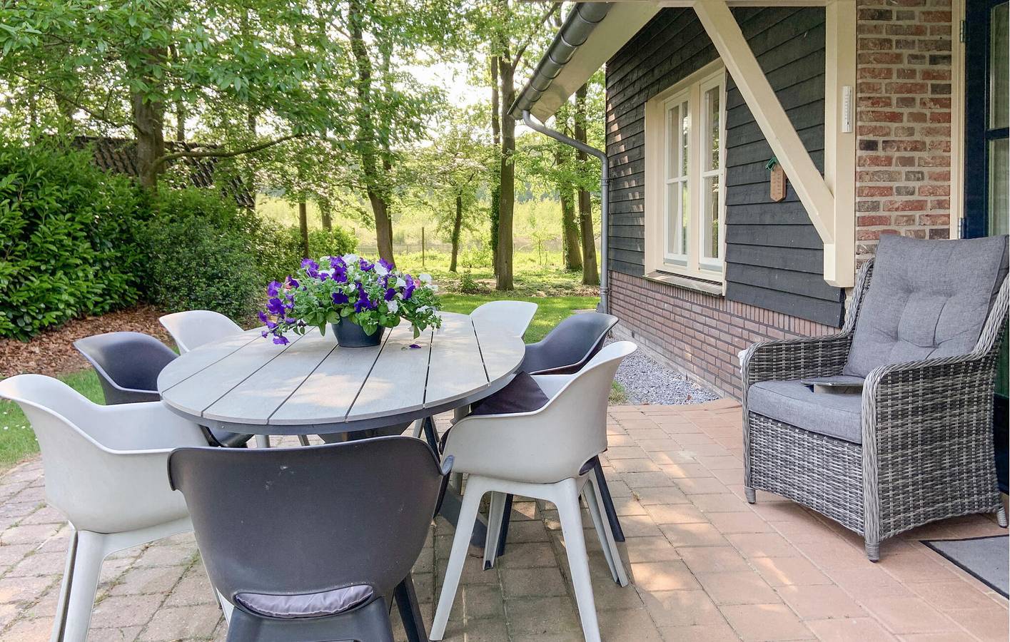 Vakantiehuis voor 6 personen met tuin in Drenthe