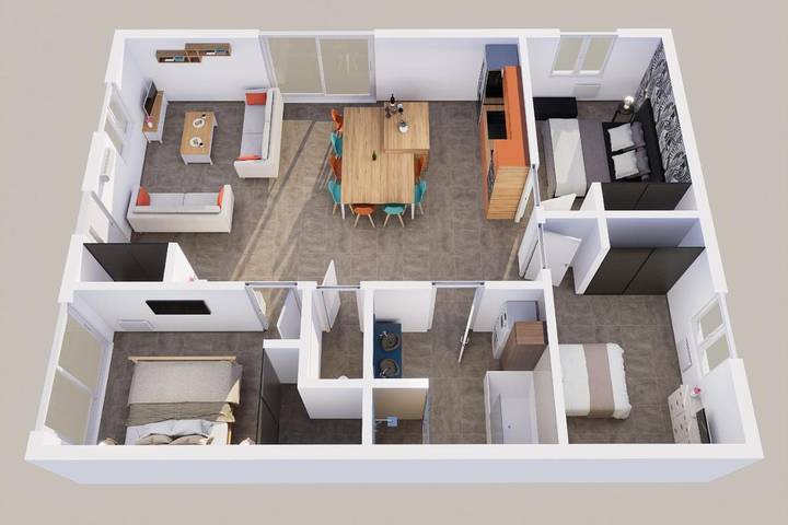 Location de vacances pour 8 personnes, avec jardin et piscine à Cessenon-sur-Orb - 4