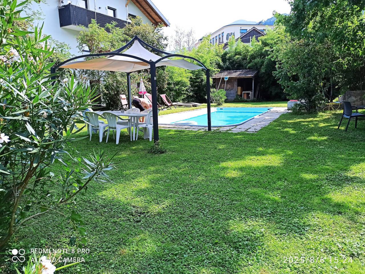 Ganze Wohnung, Ferienwohnung 'Annabelle' mit Gemeinschaftspool, Gemeinschaftsgarten und Wlan in Oberlana, Lana