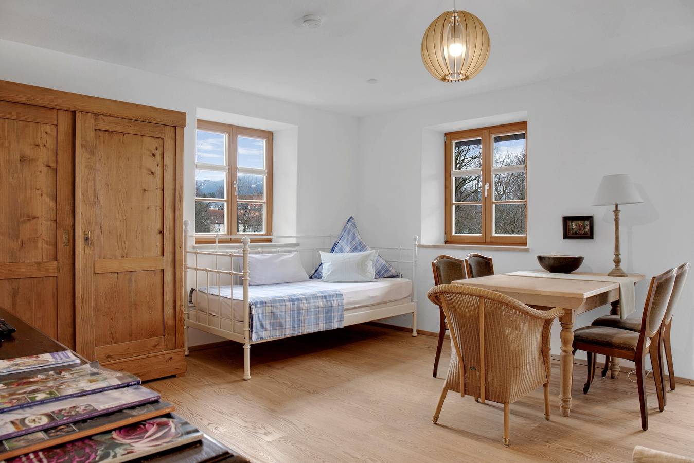 Ganze Wohnung, Charmante Ferienwohnung "Ferienwohnung Birke" mit Bergblick, Wlan in Bad Tölz, Tölzer Land
