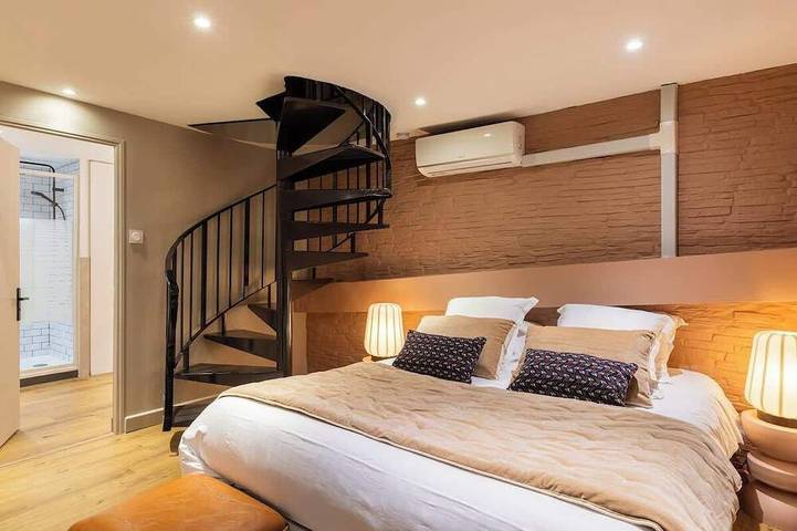 Gîte pour 4 personnes, avec balcon dans Paris Rue Sextius Michel - 3