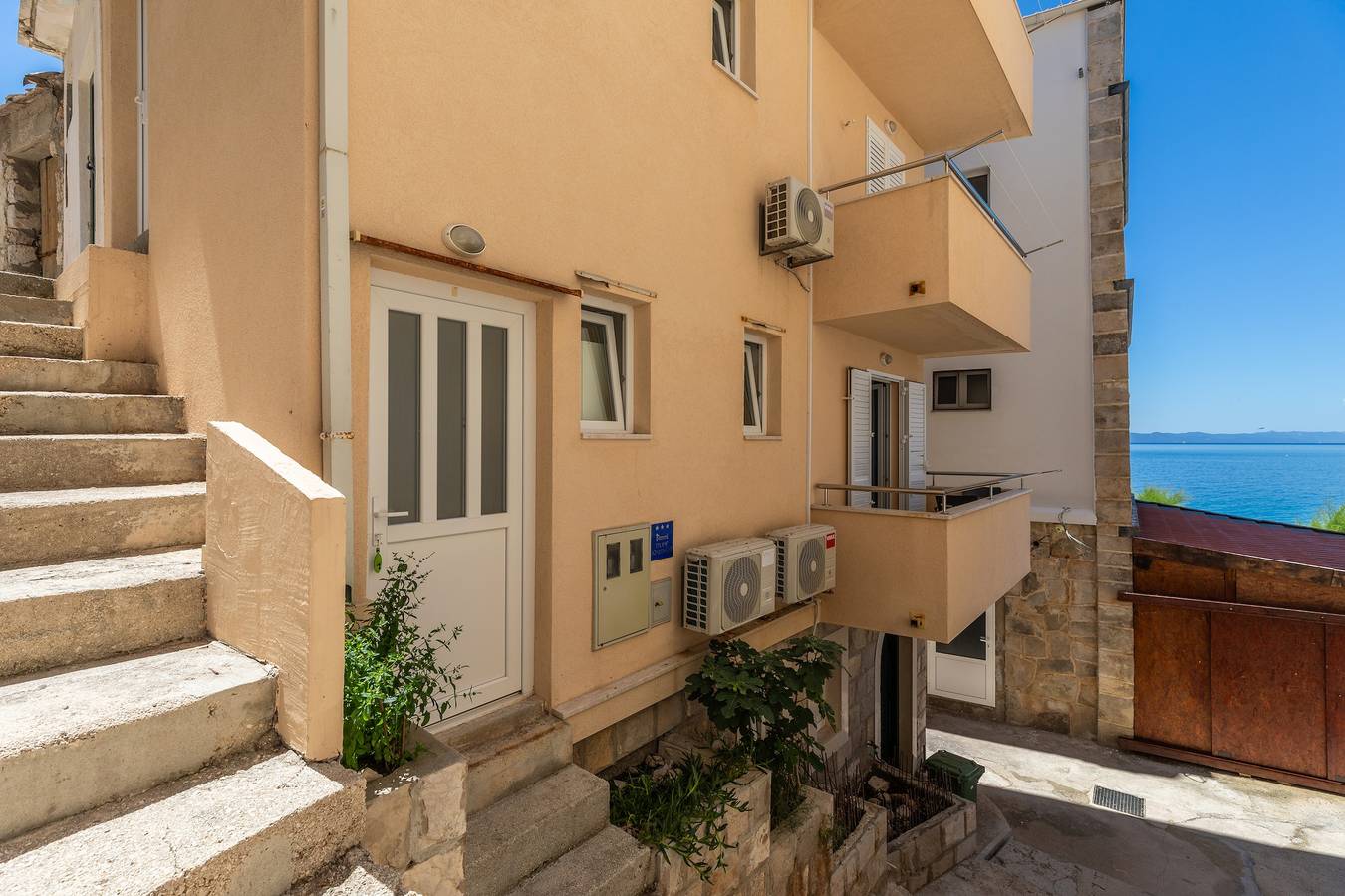 Ganze Wohnung, Studio Appartement am Strand Drasnice, Makarska As-6697-a in Drašnice, Makarska Riviera