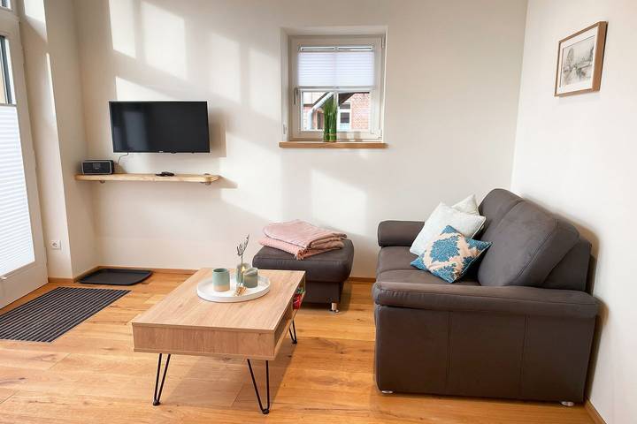 Ferienwohnung für 3 Personen, mit Terrasse in Ohne