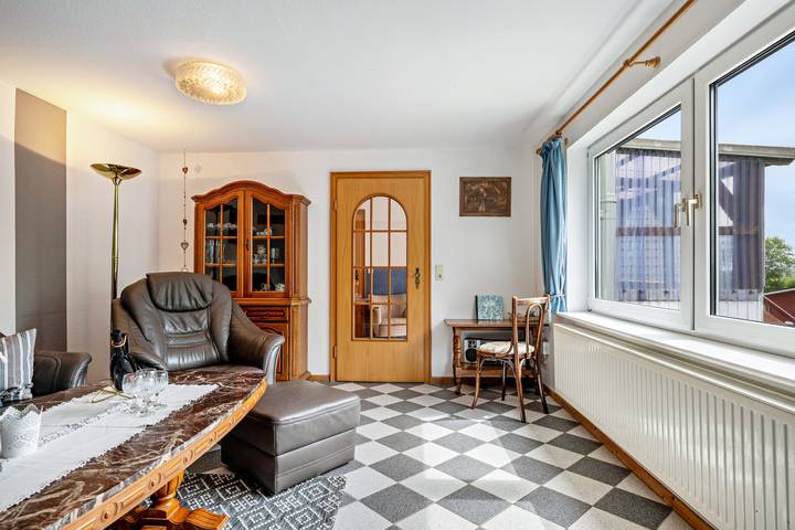 Ganze Wohnung, Apartment 'Fewo Ingrids Ferienhof' mit privater Terrasse, Gemeinschaftsgarten & Wlan in Emmelsbüll-Horsbüll, Nordfriesland