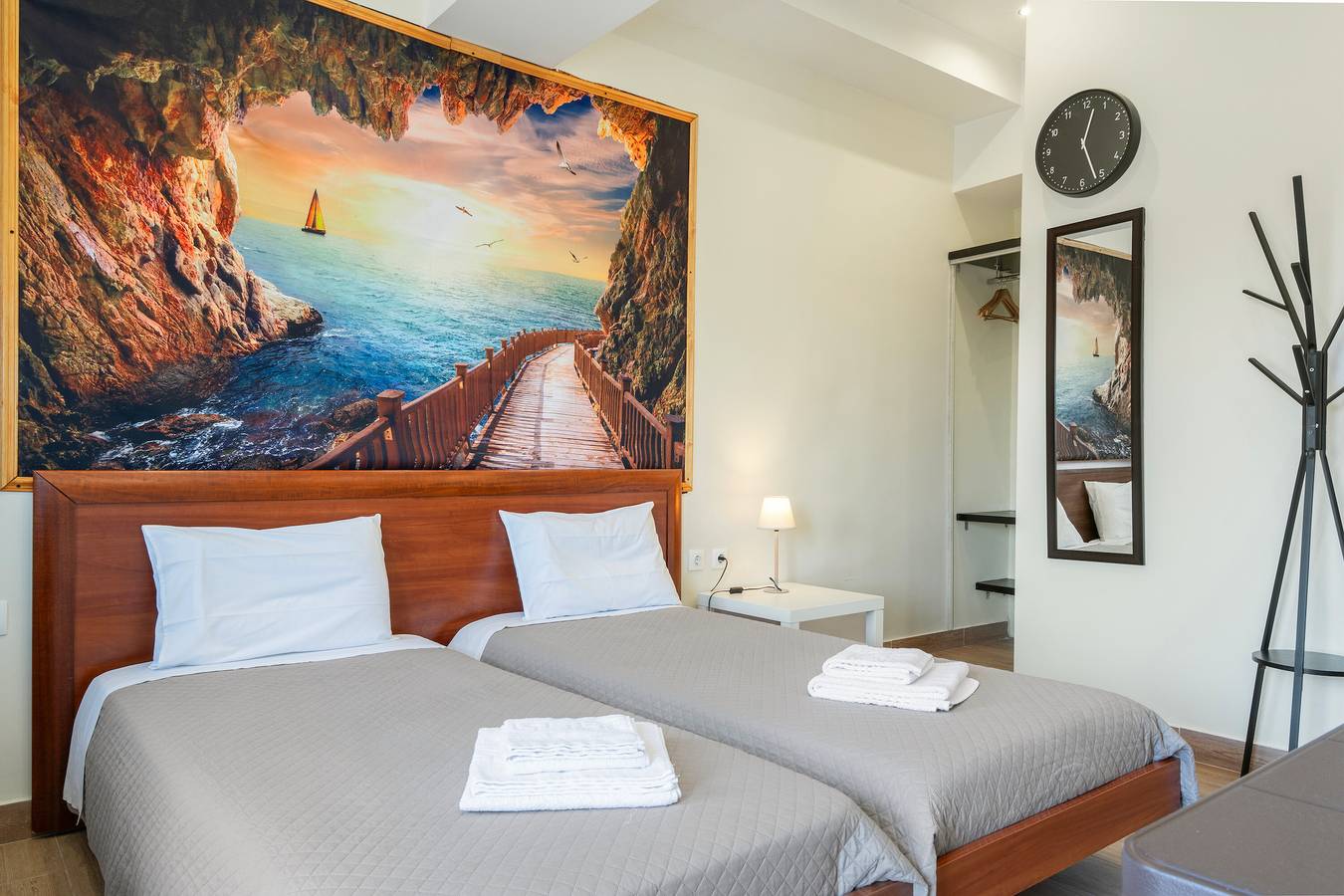 Ganze Wohnung, Ferienwohnung 'Motel Katerina' mit Bergblick, Wi-Fi und Klimaanlage in Regionalbezirk Ostattika