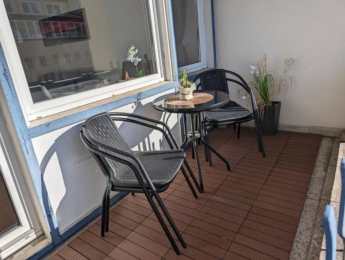 Ferienwohnung für 4 Personen, mit Balkon und Ausblick in Ulm - 2