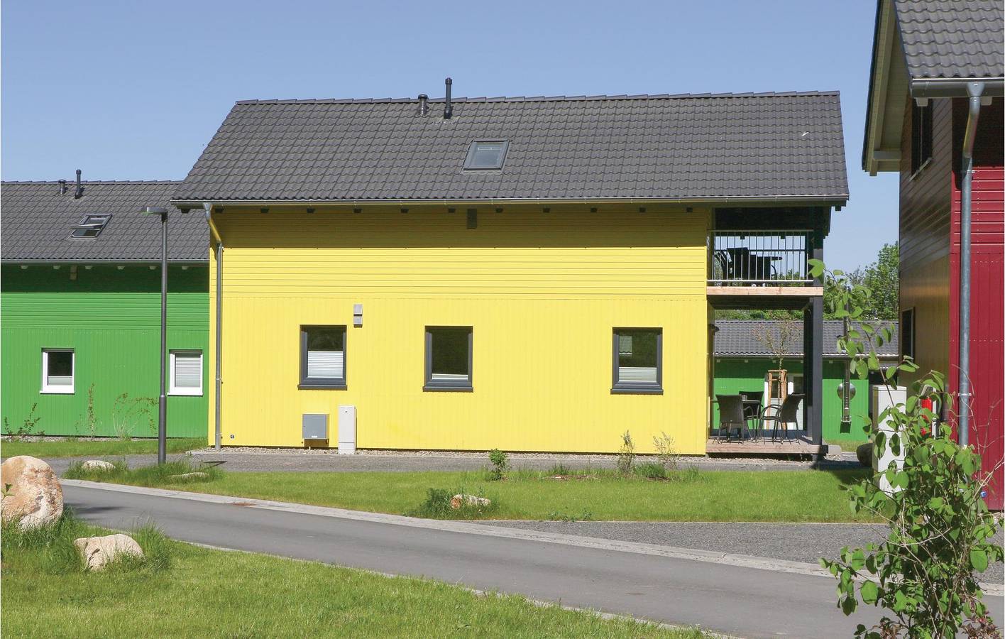 Gemütliches Sauna-Apartment in der Nähe von Skilift & Fluss, Parkplatz, Terrasse in Thale, Harzvorland