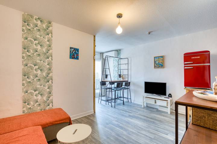 Ferienwohnung für 4 Personen, mit Balkon in Sete
