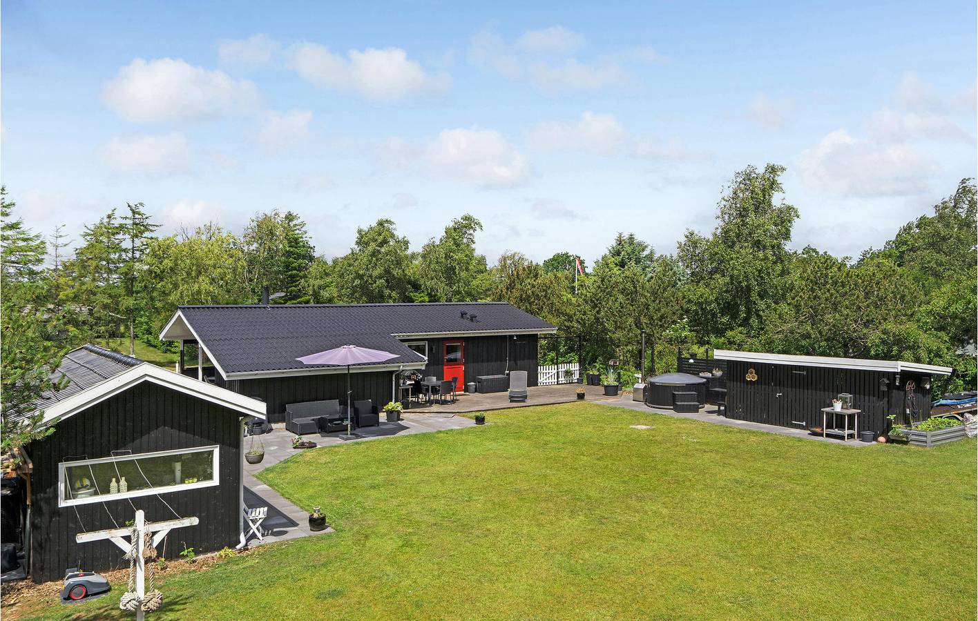 Ferienhaus für 6 Personen mit Terrasse in Stauning, Ringkøbing Fjord