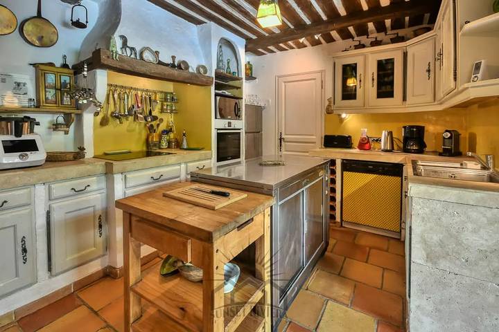 Villa pour 8 personnes, avec jardin, animaux acceptés dans les Alpes maritimes - 4