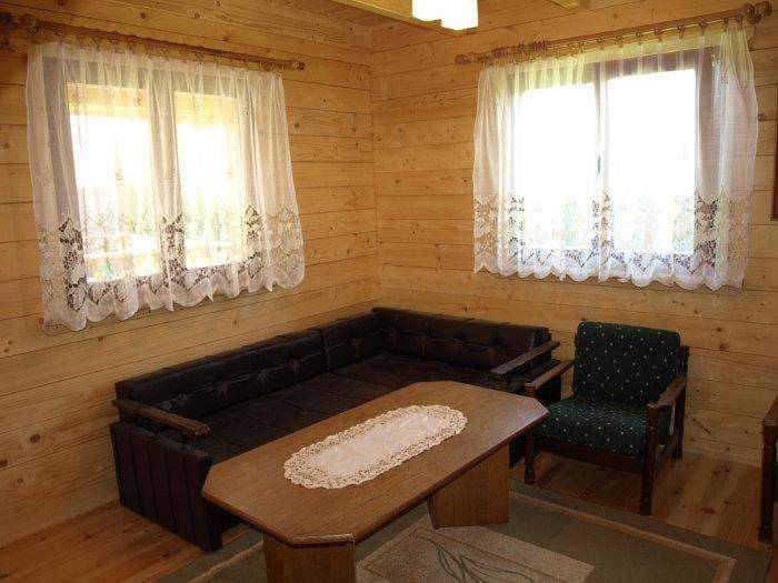 Letniskowy domek z bala w Mikołajkach in Mikołajki, Powiat mrągowski