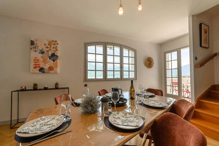 Villa for 9 people, with garden in Lake Annecy
