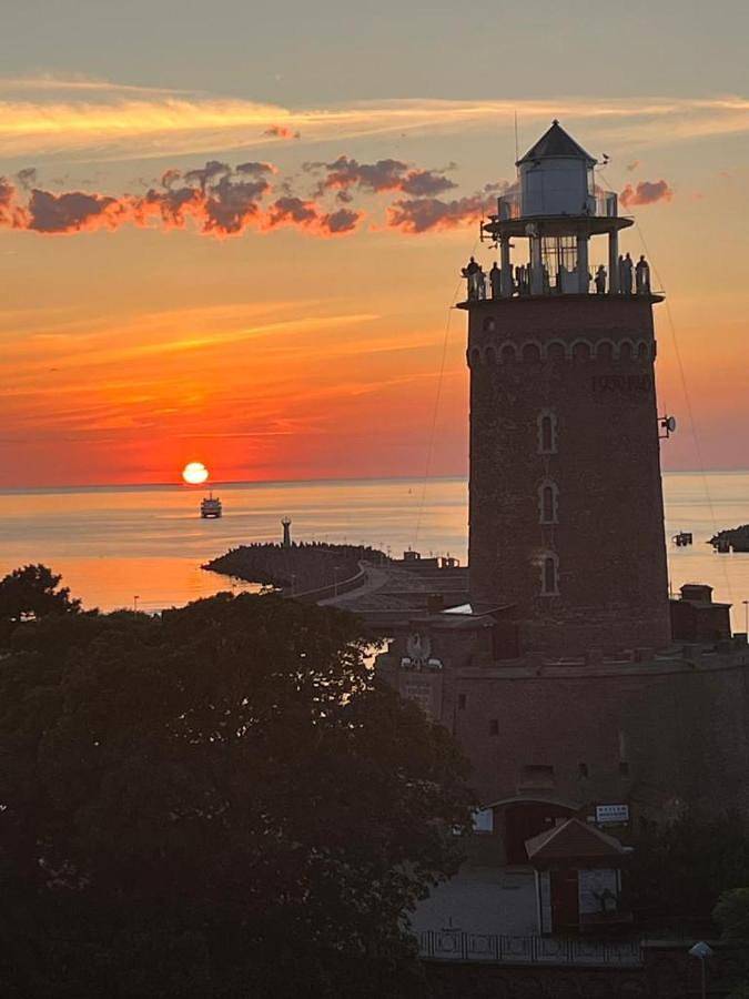 Lägenhet för 4 Personer, med balkong och utsikt i Kołobrzeg