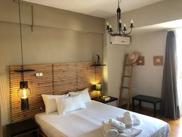 Ferienwohnung für 3 Personen, mit Balkon, kinderfreundlich in Rethymnon