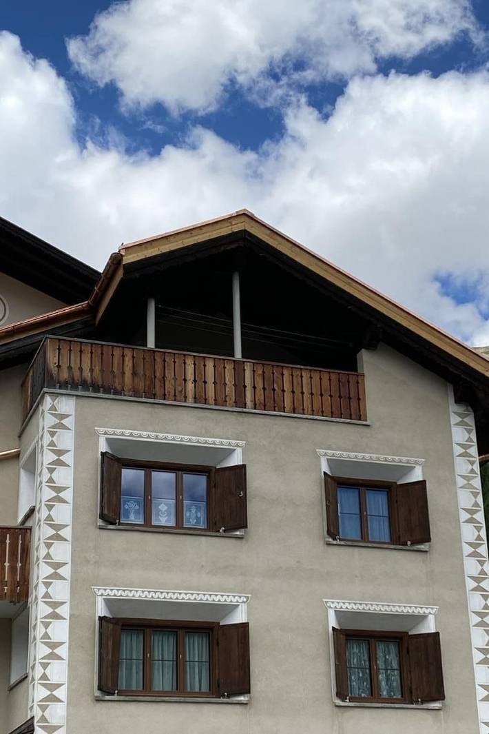 Ferienwohnung für 5 Personen, mit Balkon in Zuoz - 3