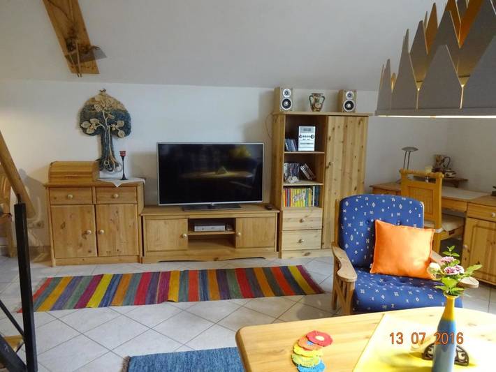Ferienwohnung für 2 Personen, mit Balkon und Terrasse sowie Garten und Ausblick in Ilmenau - 3