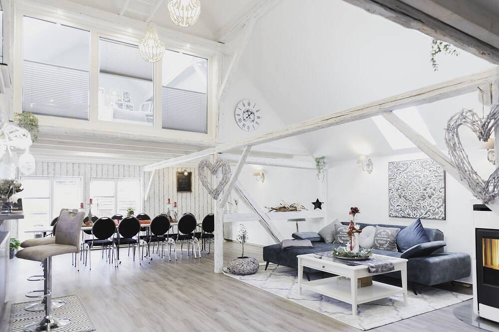 Unique barn loft 🌱climate-neutral 🌱 in Küllstedt, Region Eichsfeld